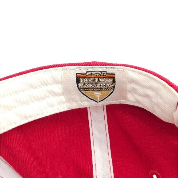 Oklahoma Sooners Strapback Hat Adjustable Cap Drew Pearson ESPN College Gameday - Picture 7 of 7